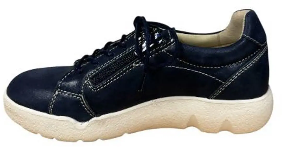 Wolky Dames Lunvia Veterschoen - Denimblauw 43