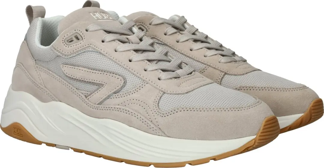 Hub Glide S43 Sneakers Heren - 44 - Beige - afbeelding 3 van 6