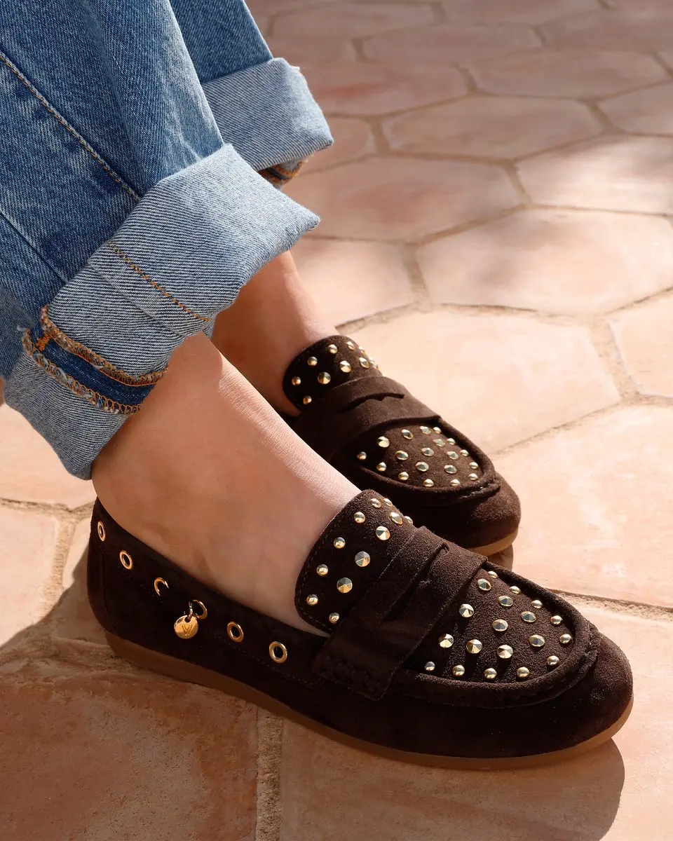 VIA VAI June Macy Loafers Dames - Bruin - Maat 40 - afbeelding 5 van 6
