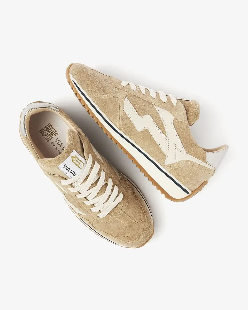 VIA VAI Mikki Alex Lage Sneakers Beige - afbeelding 4 van 6