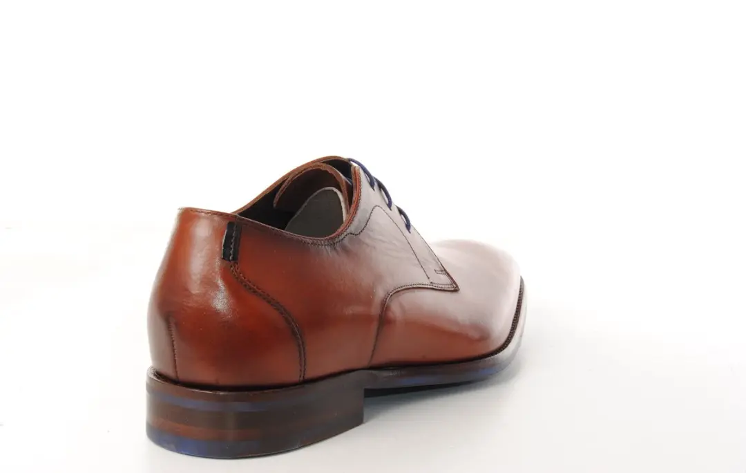 Floris van Bommel SFM-30329-24-01 Pantoffels Cognac