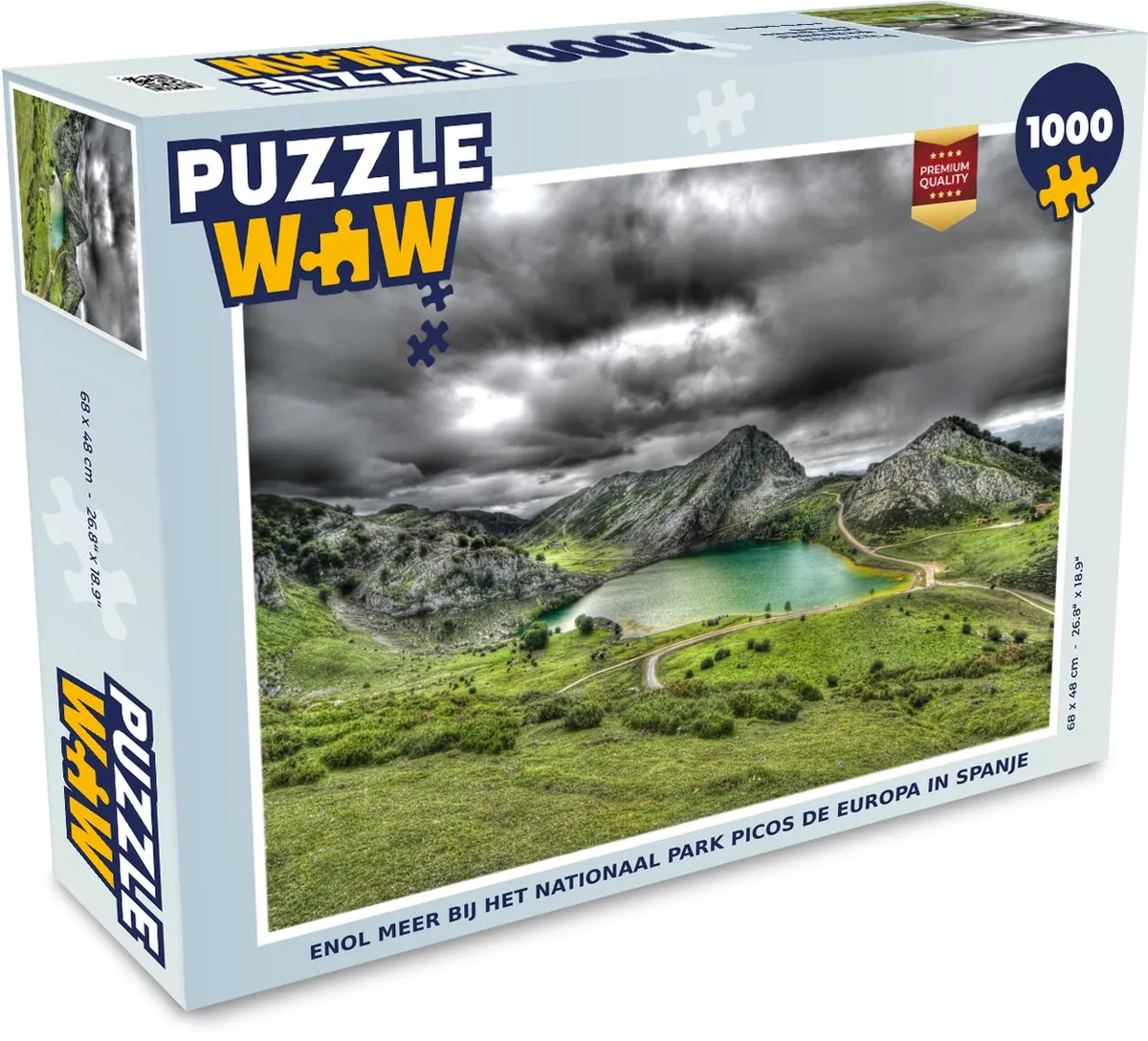 PuzzleWow Legpuzzel Picos de Europa 1000 Stuks