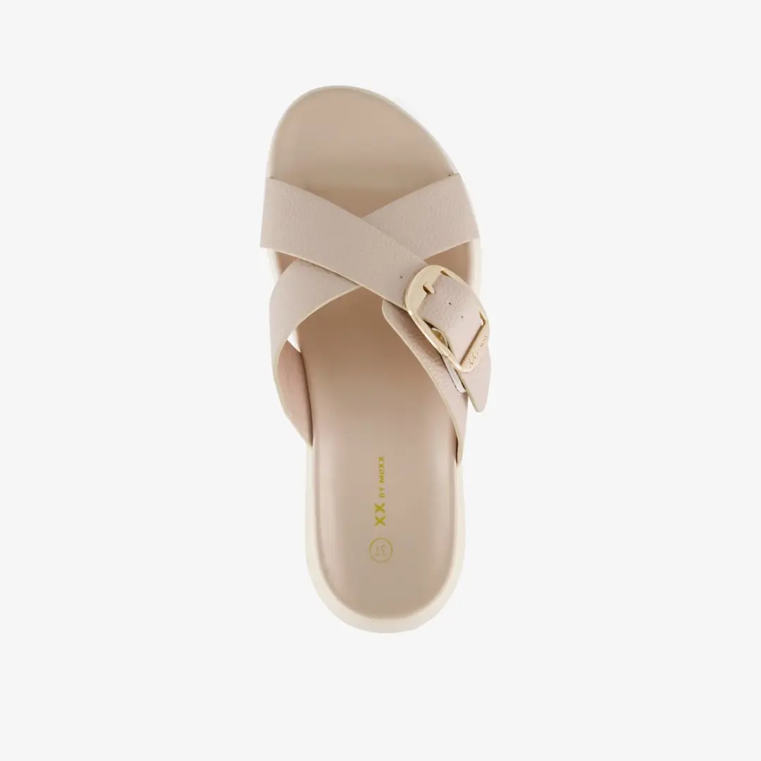 XX by Mexx dames slippers beige