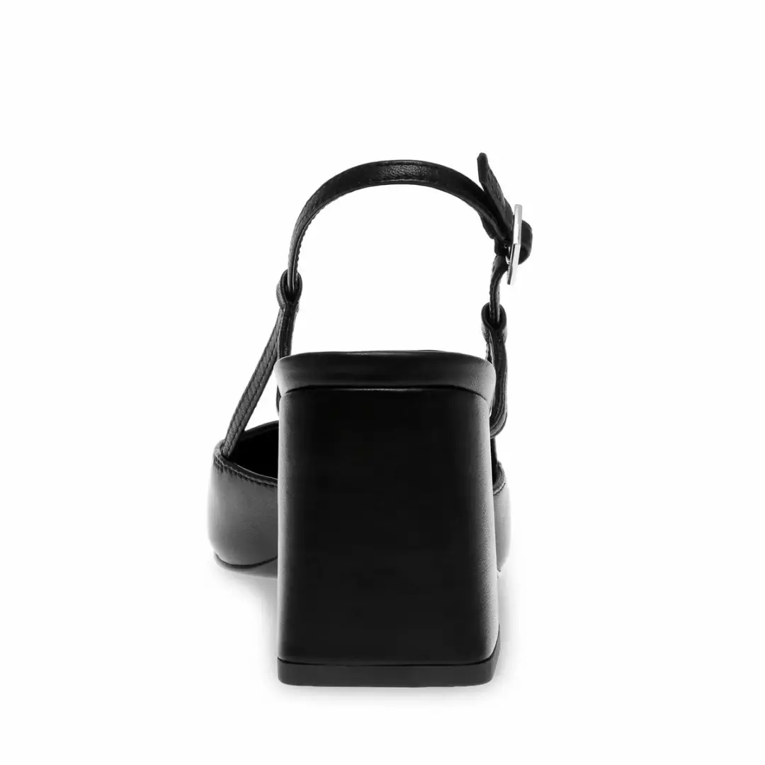 Steve Madden Zeina Damesschoenen - Zwart Leder 40 - afbeelding 4 van 6