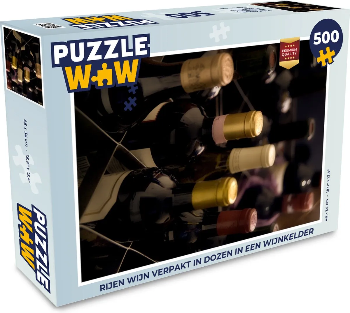 PuzzleWow Legpuzzel 500 Stuks Multicolor