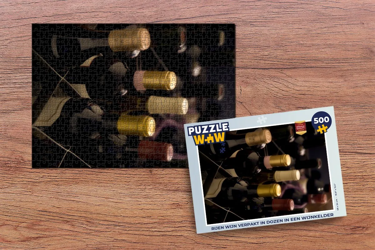 PuzzleWow Legpuzzel 500 Stuks Multicolor - MPN 6017557258260