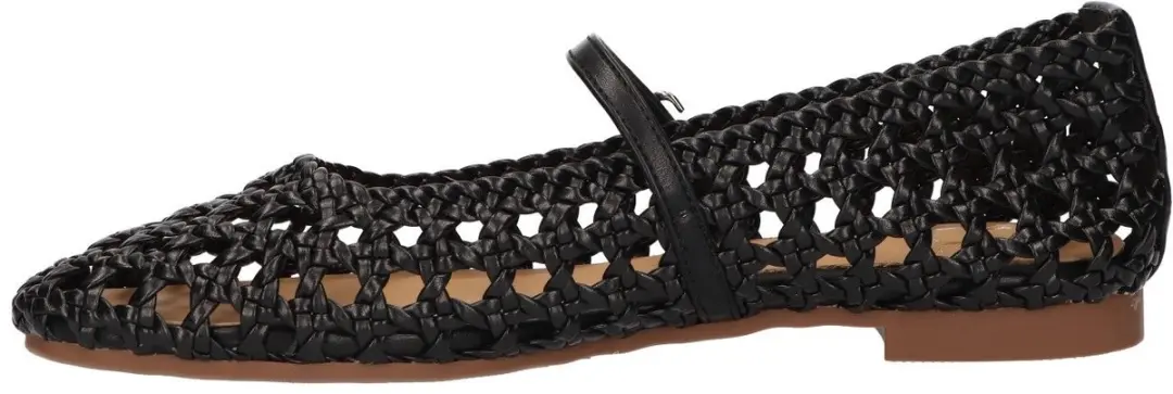 La Strada Ballerina Zwart Synthetisch