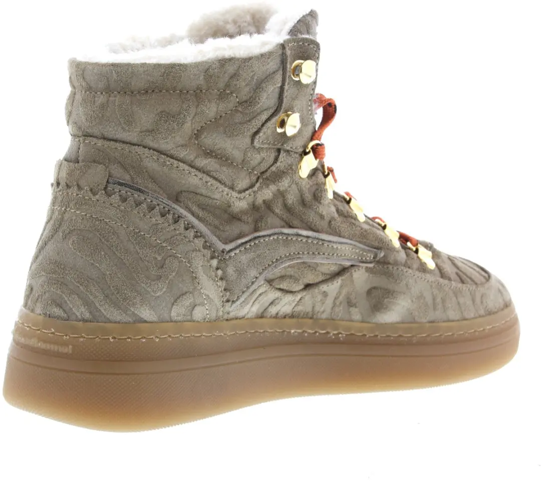 Floris van Bommel Fygi 02.01 Dames Sneakers - Taupe 38½ - afbeelding 2 van 3