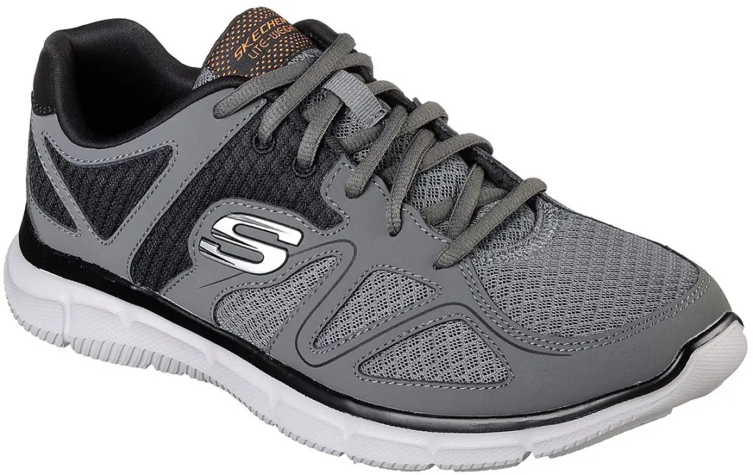 Skechers Verse Flash Point Heren Sneakers - Grijs - afbeelding 2 van 6
