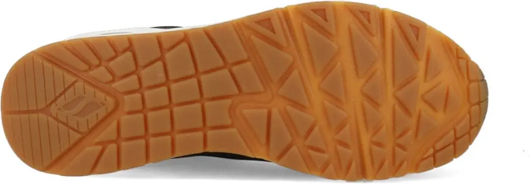 Skechers Uno Stand On Air Dames Sneakers - Zwart - afbeelding 5 van 6