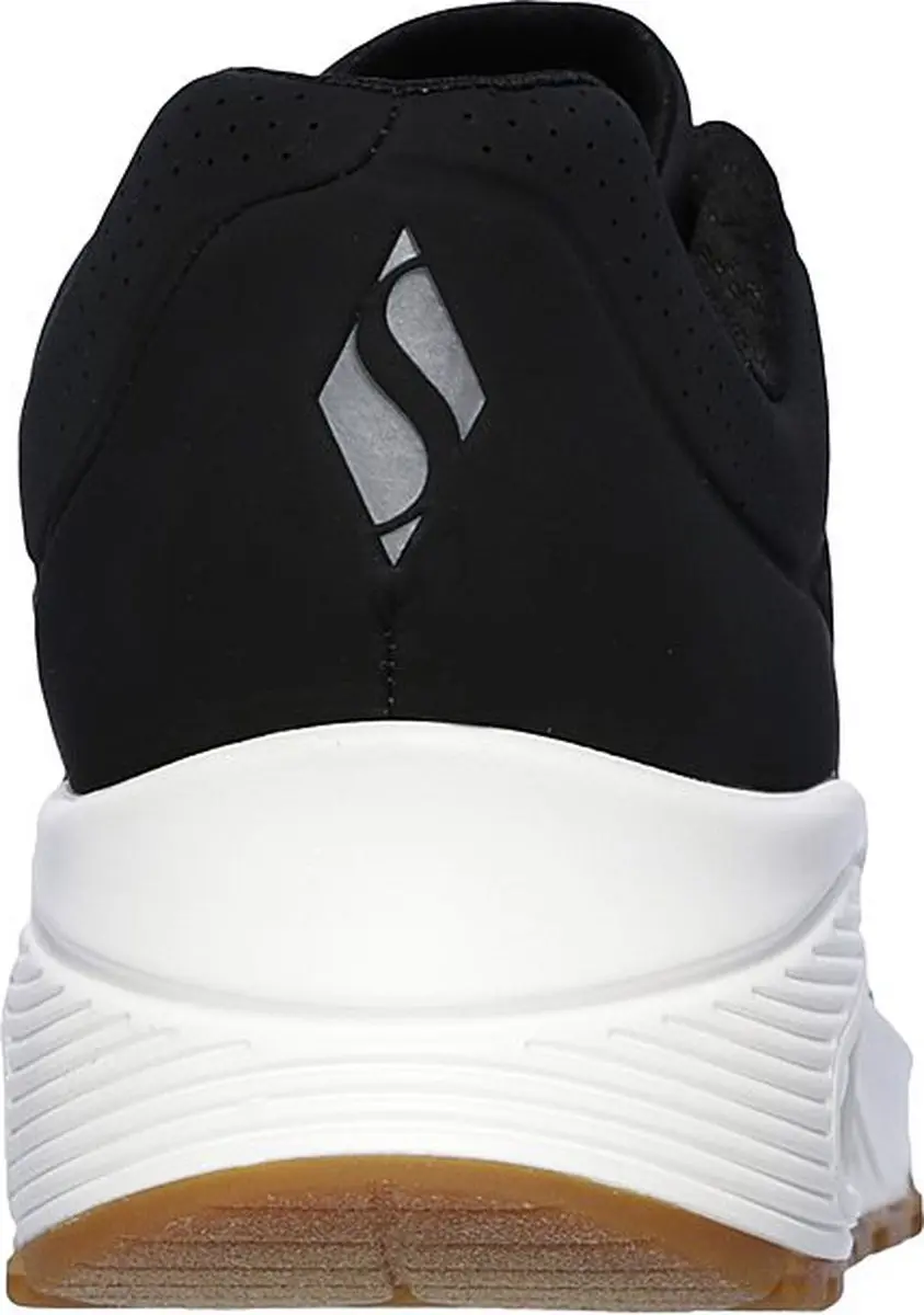 Skechers Uno Stand On Air Dames Sneakers - Zwart - afbeelding 6 van 6