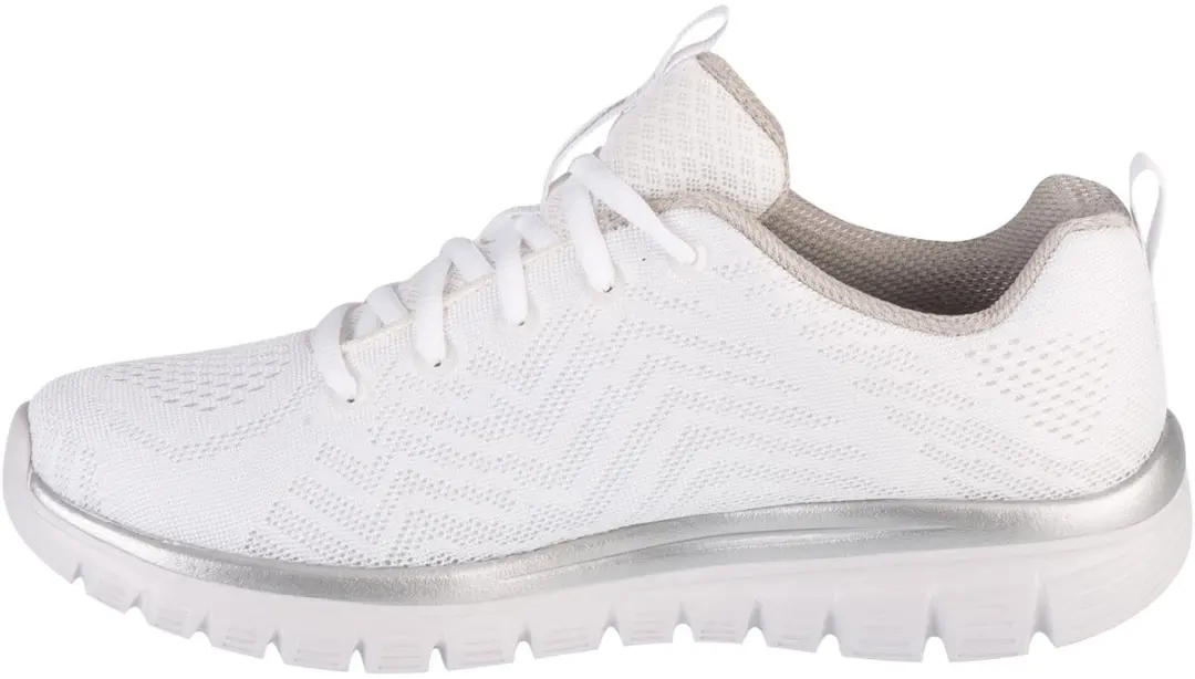 Skechers Graceful Get Connected Sportschoenen - Wit - afbeelding 6 van 6