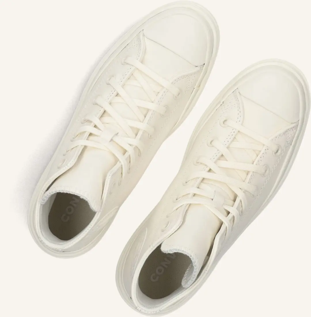 Converse Chuck Taylor All Star Heel Hi Sneakers - Wit - afbeelding 2 van 6