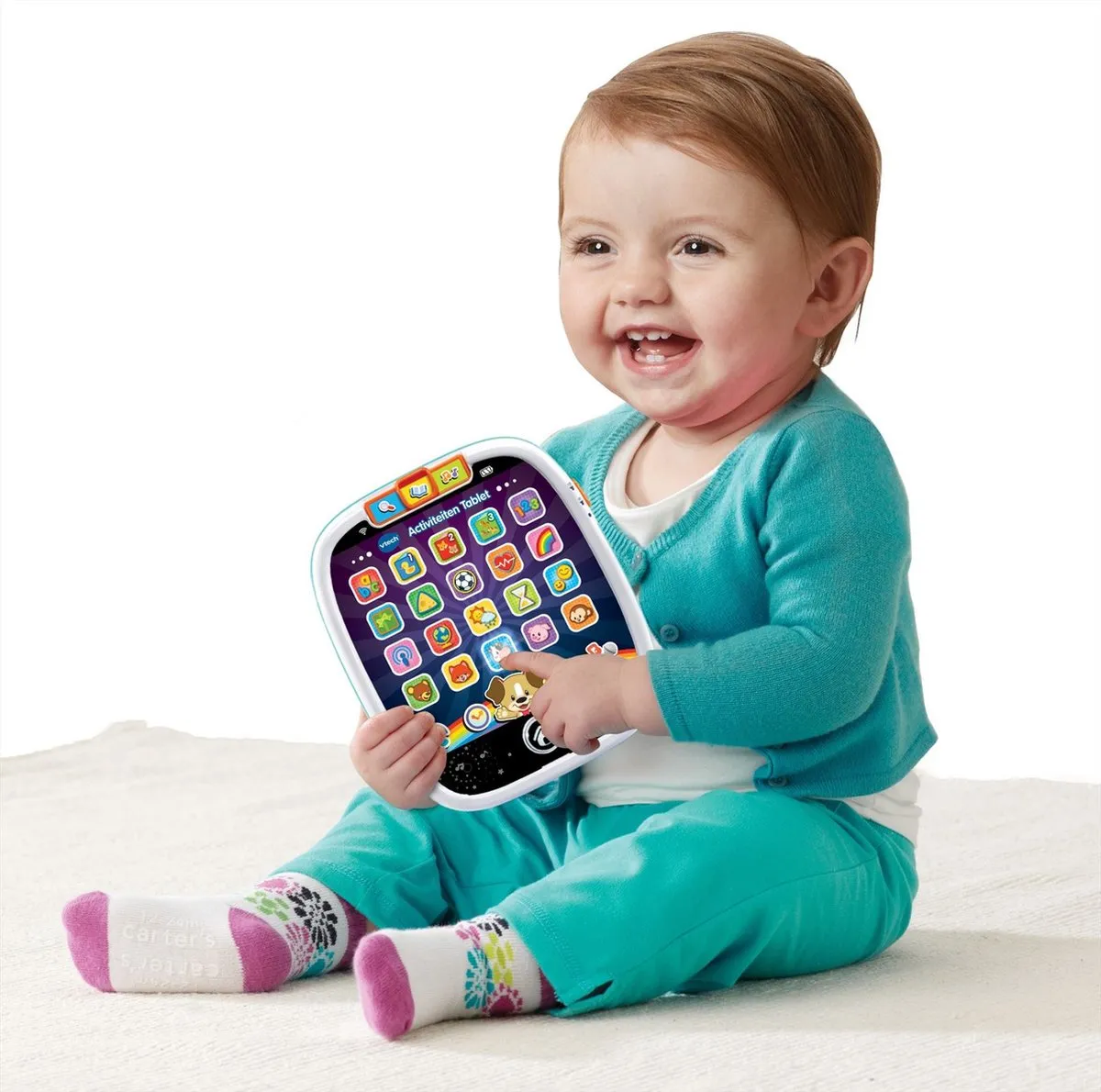 VTech Baby Activiteiten Tablet 200395 - Educatief Speelgoed - Blauw