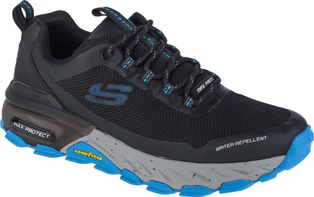 Skechers Max Protect-Liberated 237301-BKCC, Mannen, Zwart, Sneakers, maat: 42