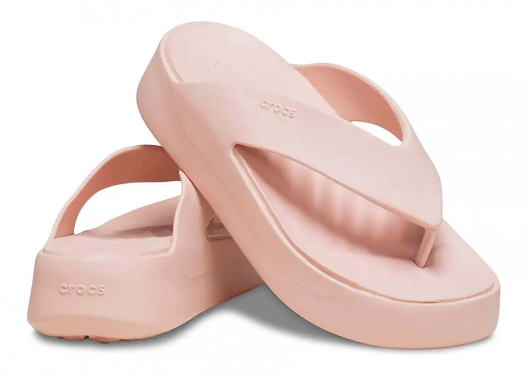 Crocs Getaway Platform Flip Teenslippers - Lichtroze - afbeelding 4 van 6