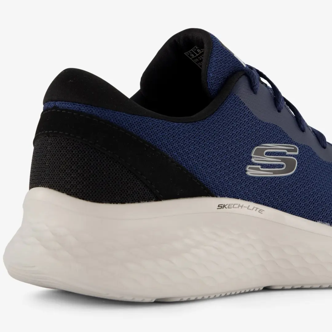 Skechers Skech-Lite Pro Sneakers - Navy/Zwart - afbeelding 6 van 6