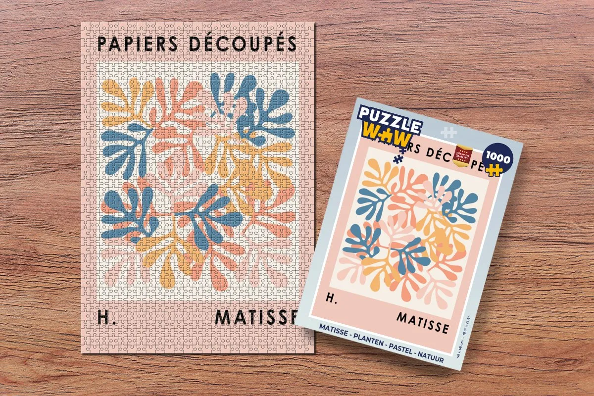 PuzzleWow Matisse Legpuzzel 1000 Stuks - Multicolor