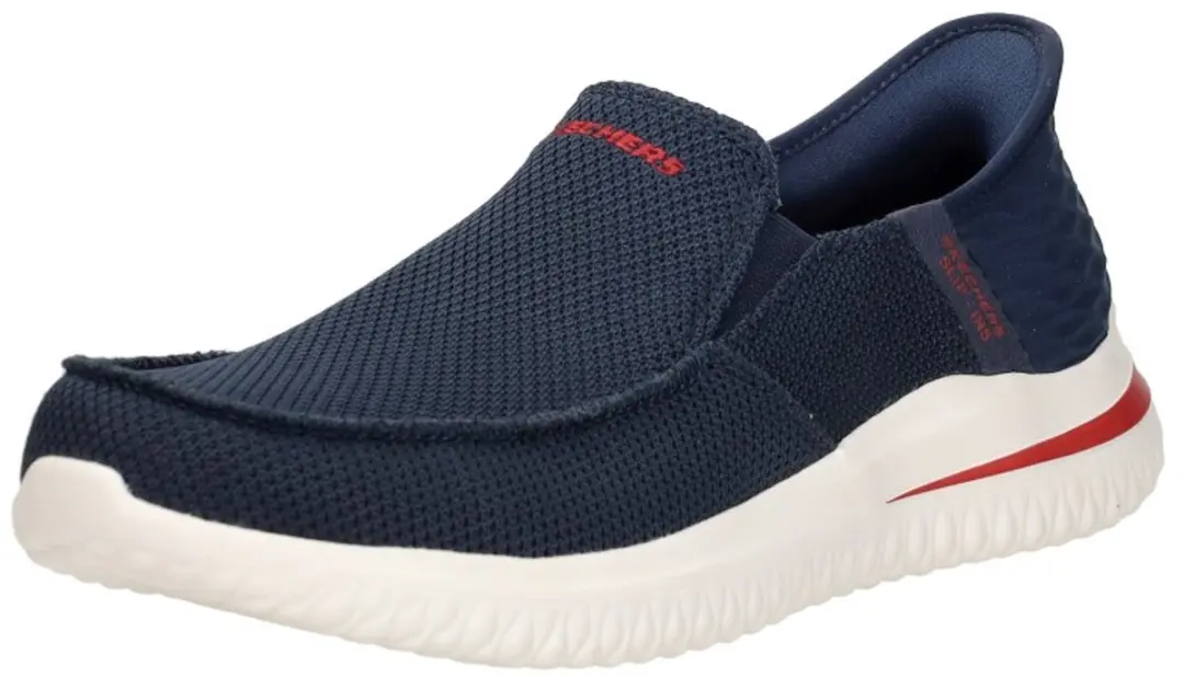 Skechers Slip-ins Delson 3.0 - Cabrino - Heren Instappers - Navy - afbeelding 3 van 6