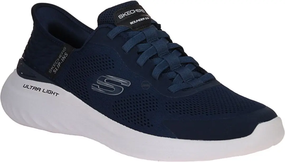 Skechers BOUNDER 2.0 EMERGED Heren Instappers 321233 - Navy - afbeelding 2 van 6