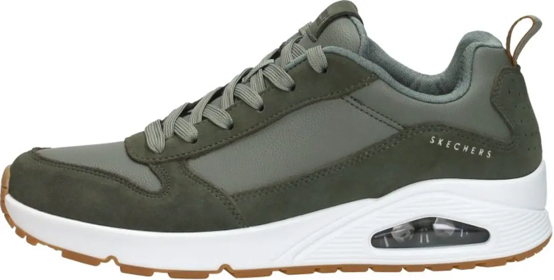 Skechers Uno Stacre Heren Sneakers - Groen - afbeelding 3 van 6