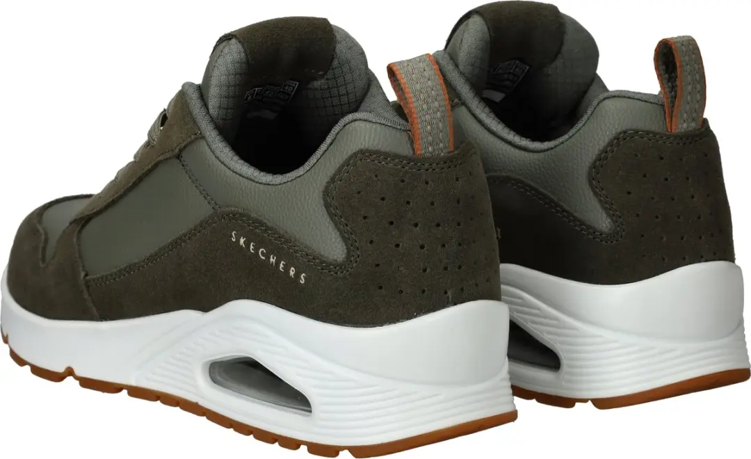 Skechers Uno Stacre Heren Sneakers - Groen - afbeelding 6 van 6