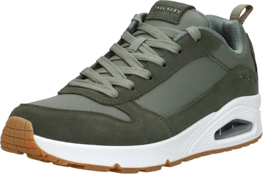 Skechers Uno Stacre Heren Sneakers - Groen - afbeelding 4 van 6