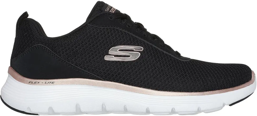 Skechers Flex Appeal 5.0 Uptake Dames Sneakers - 40 - Black Rose - afbeelding 6 van 6