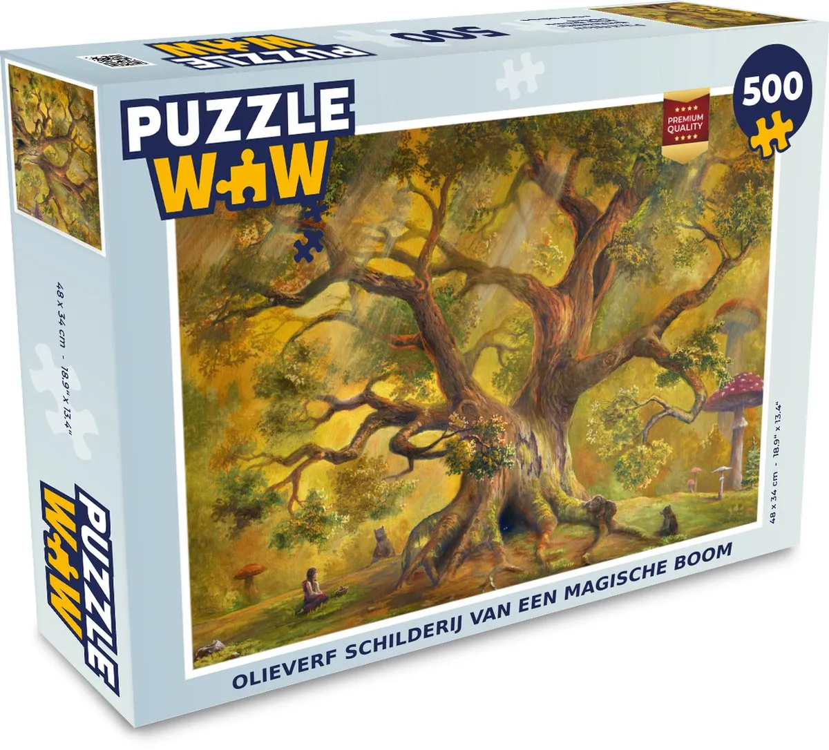 PuzzleWow Magische Boom Legpuzzel 500 Stuks
