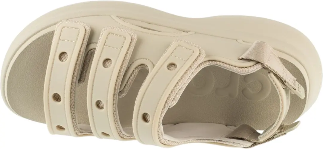 Crocs Soho Frosted Sport Sandal W, Vrouwen, Beige, Sandalen, maat: 37/38 - afbeelding 3 van 5