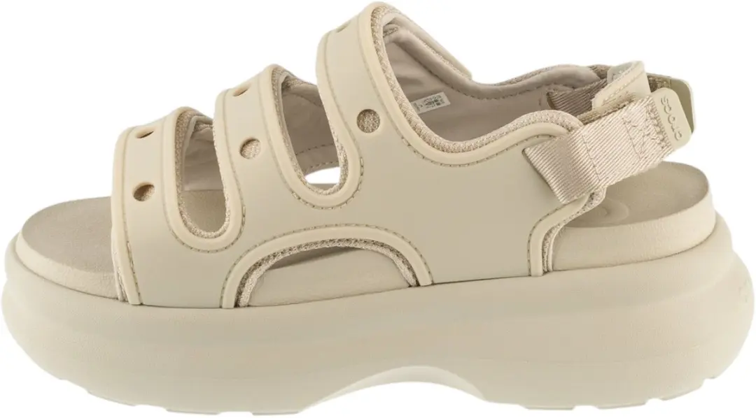 Crocs Soho Frosted Sport Sandal W, Vrouwen, Beige, Sandalen, maat: 37/38 - afbeelding 2 van 5