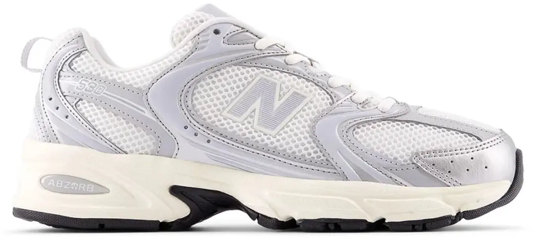 New Balance U530 Unisex Sneakers - Zilver Metallic - afbeelding 5 van 6