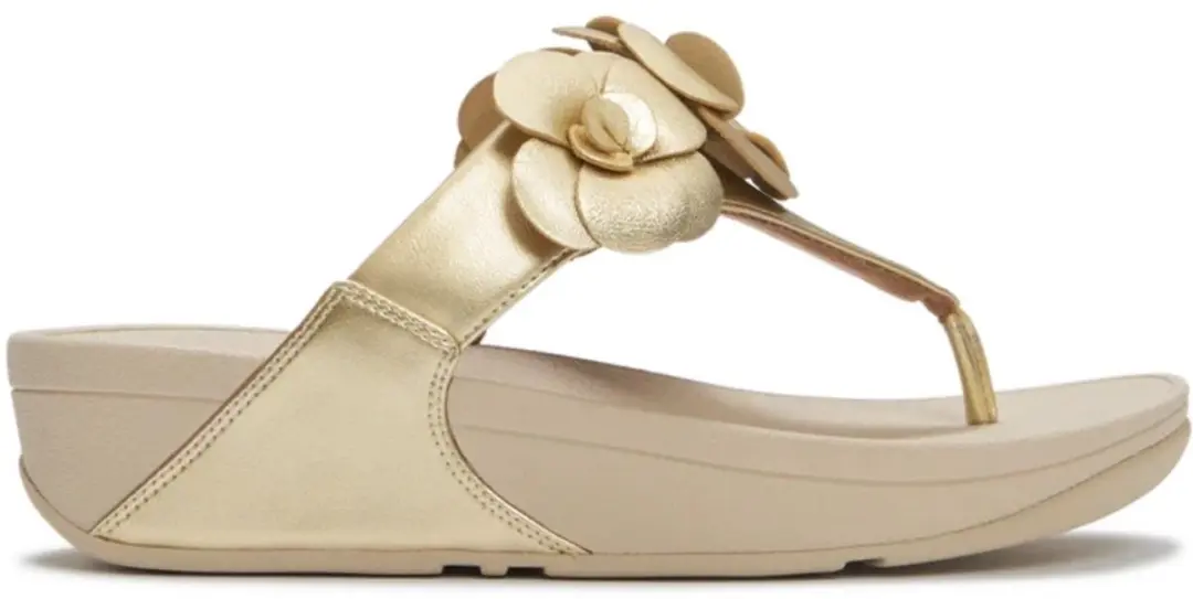 FitFlop Dames teenslippers Lulu Flower teenslippers met teenband A4N