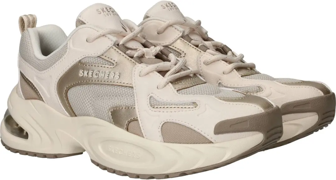 Skechers UNO RYZE SCALE ABOVE Dames Sneakers - Champagne - afbeelding 4 van 6