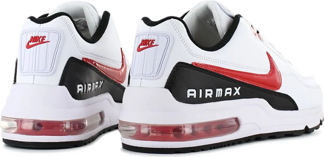 Nike Air Max LTD 3 Heren Sneakers - 45+ - Wit/Rood-Zwart - afbeelding 5 van 6