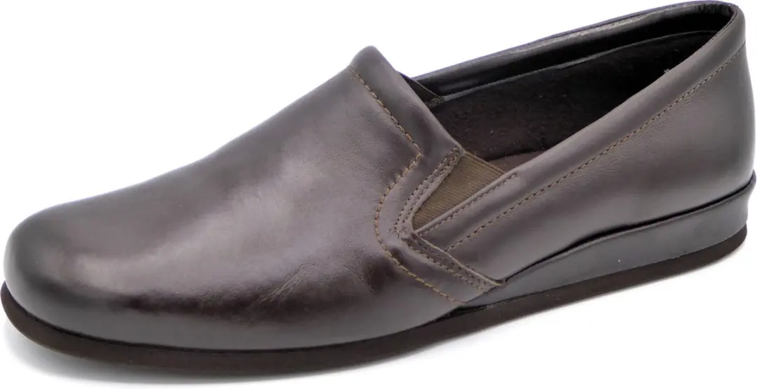 Rohde Heren Pantoffel 6402-71 - Maat 46 - Bruin Leer