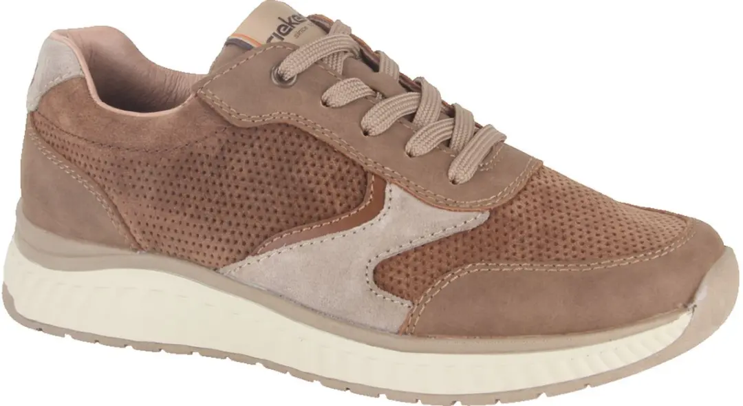 Rieker B0606-22 heren sneakers maat 45 bruin