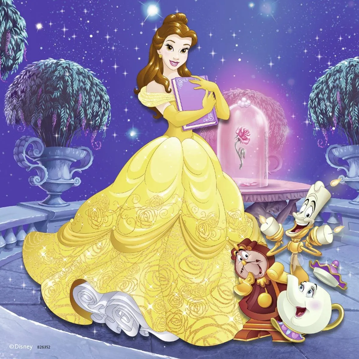 Ravensburger puzzel Disney Princess Avonturen van de prinsessen - Drie puzzels - 49 stukjes - kinderpuzzel