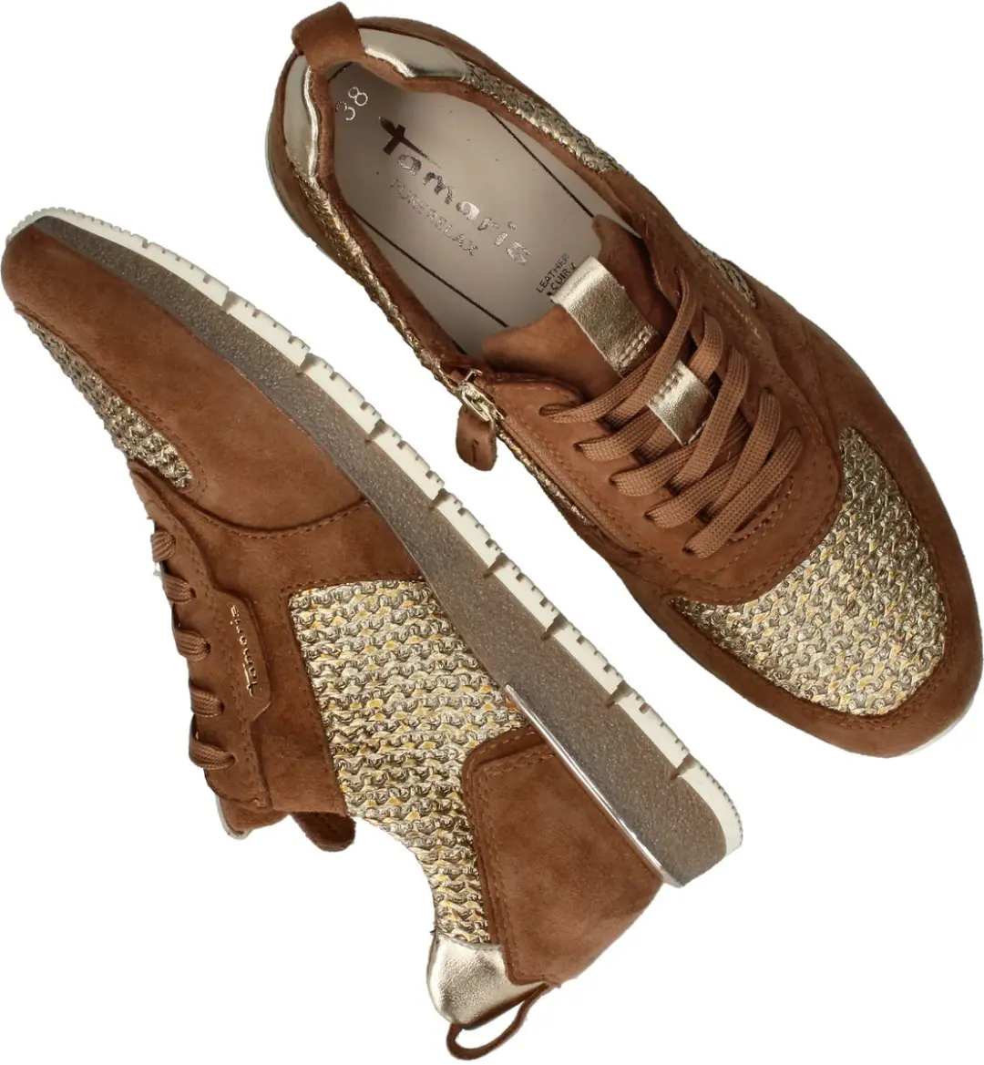 Tamaris Sneakers - Dames - Bruin - afbeelding 5 van 6