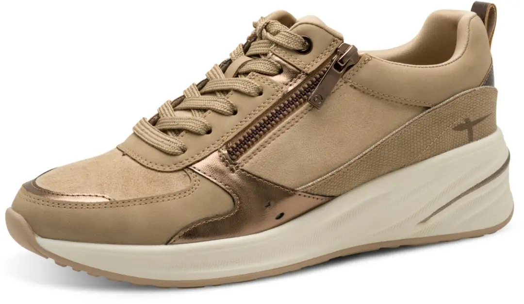 Tamaris Essentials Dames Sneakers - Beige - afbeelding 3 van 6