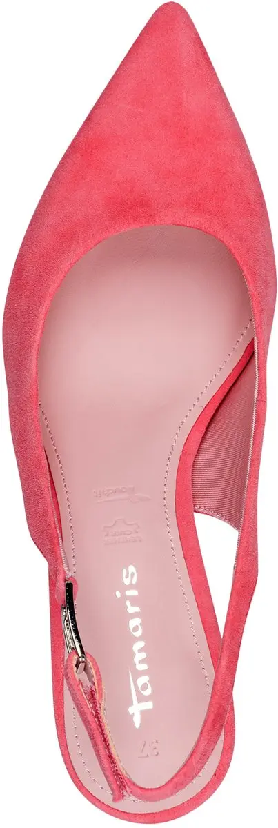 Leren pumps met hak