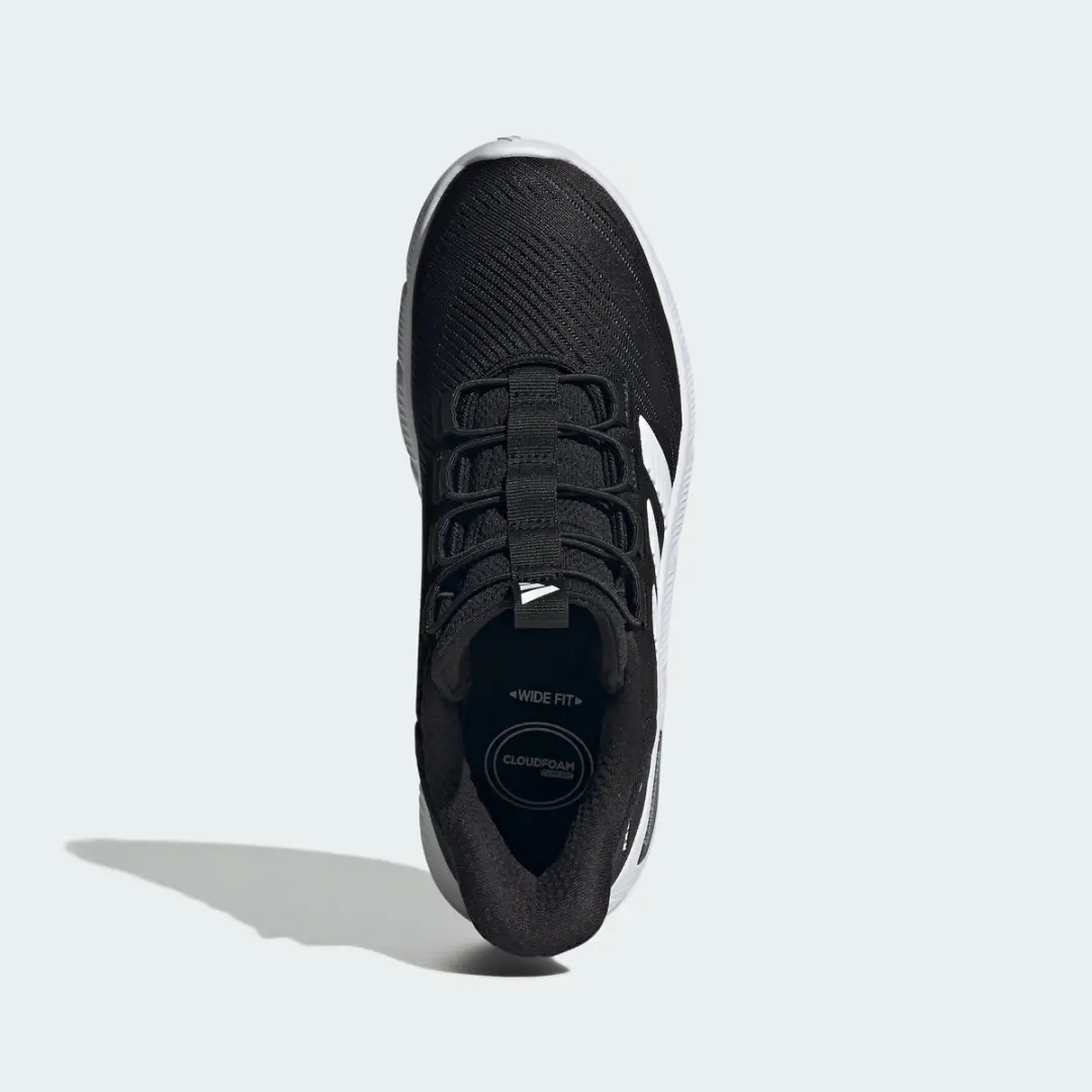 adidas Cloudfoam Flex Rapidfit ONE09 Dames Schoenen - Zwart - afbeelding 4 van 6