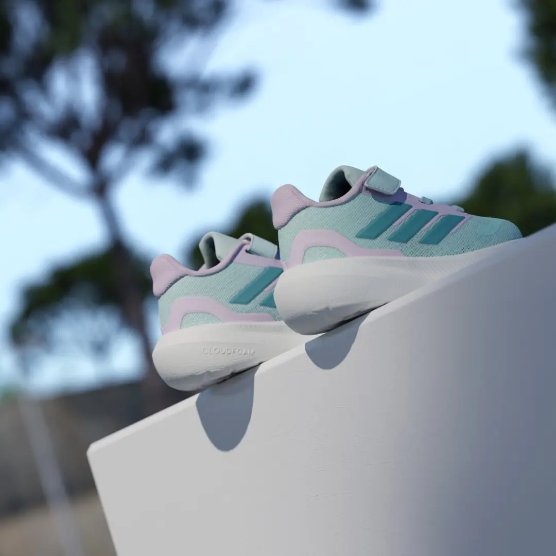 Adidas Runfalcon 5 Schoenen Kids - Turquoise - Maat 21 - afbeelding 6 van 6