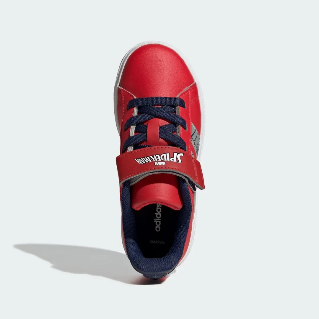 Adidas Marvel Spider-Man Grand Court Schoenen - Rood - afbeelding 5 van 6
