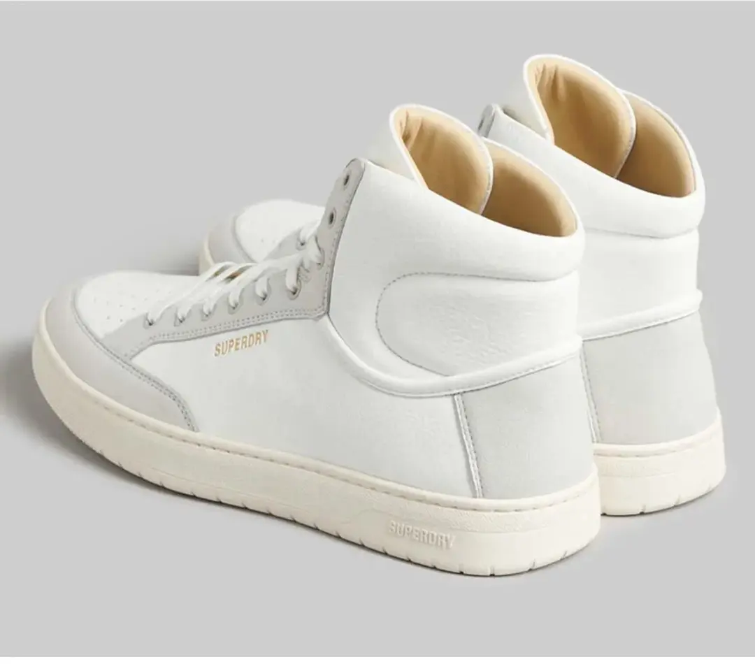 Superdry Vintage Vegan High Schoenen Wit 41 - afbeelding 6 van 6