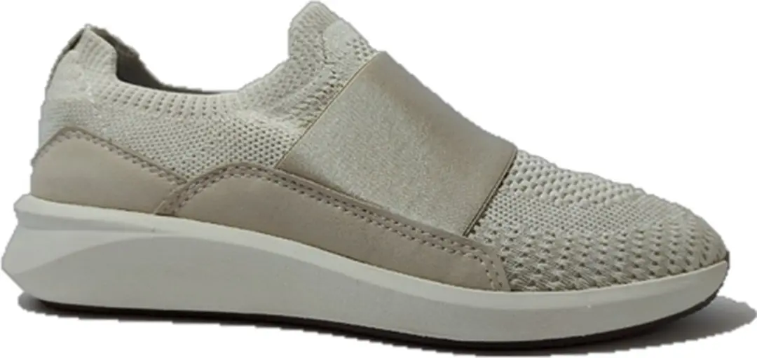 Clarks Un Rio Knit Sneaker - Beige - afbeelding 2 van 6