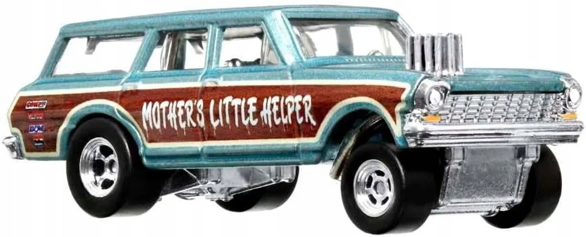 Hot Wheels '64 Chevy Nova Gasser 1:64 Metal Model