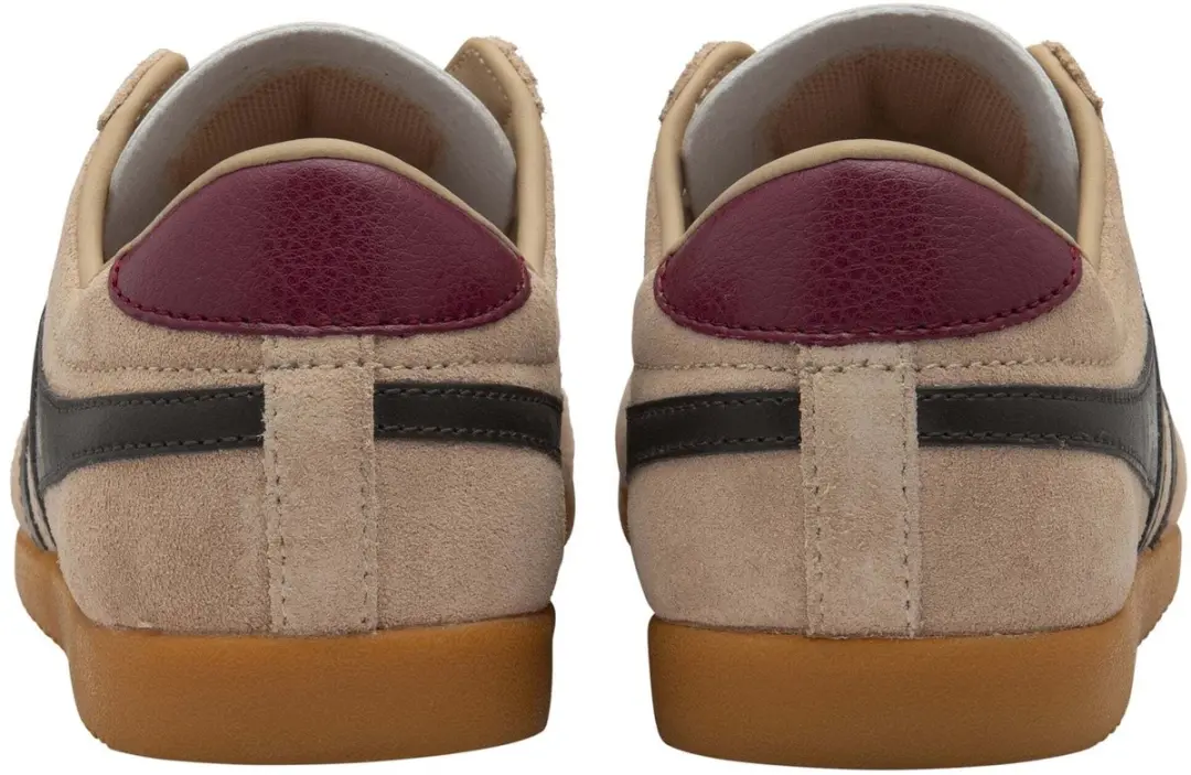 Gola Bullet Suede Trainer CLA153 - 38 - Cameo/Mocha/Cerise - afbeelding 2 van 6