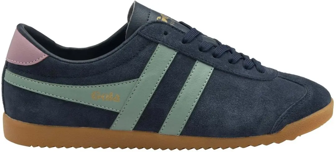 Gola Bullet Suede Trainer CLA153 - 38 - Cameo/Mocha/Cerise - afbeelding 6 van 6