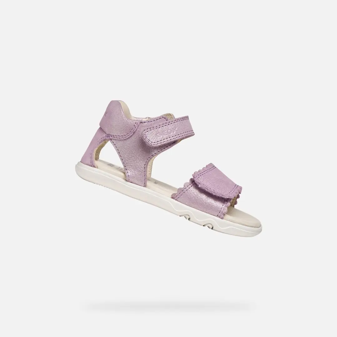 GEOX SANDAL STEPPIEUP PEUTERMEISJES Sandalen